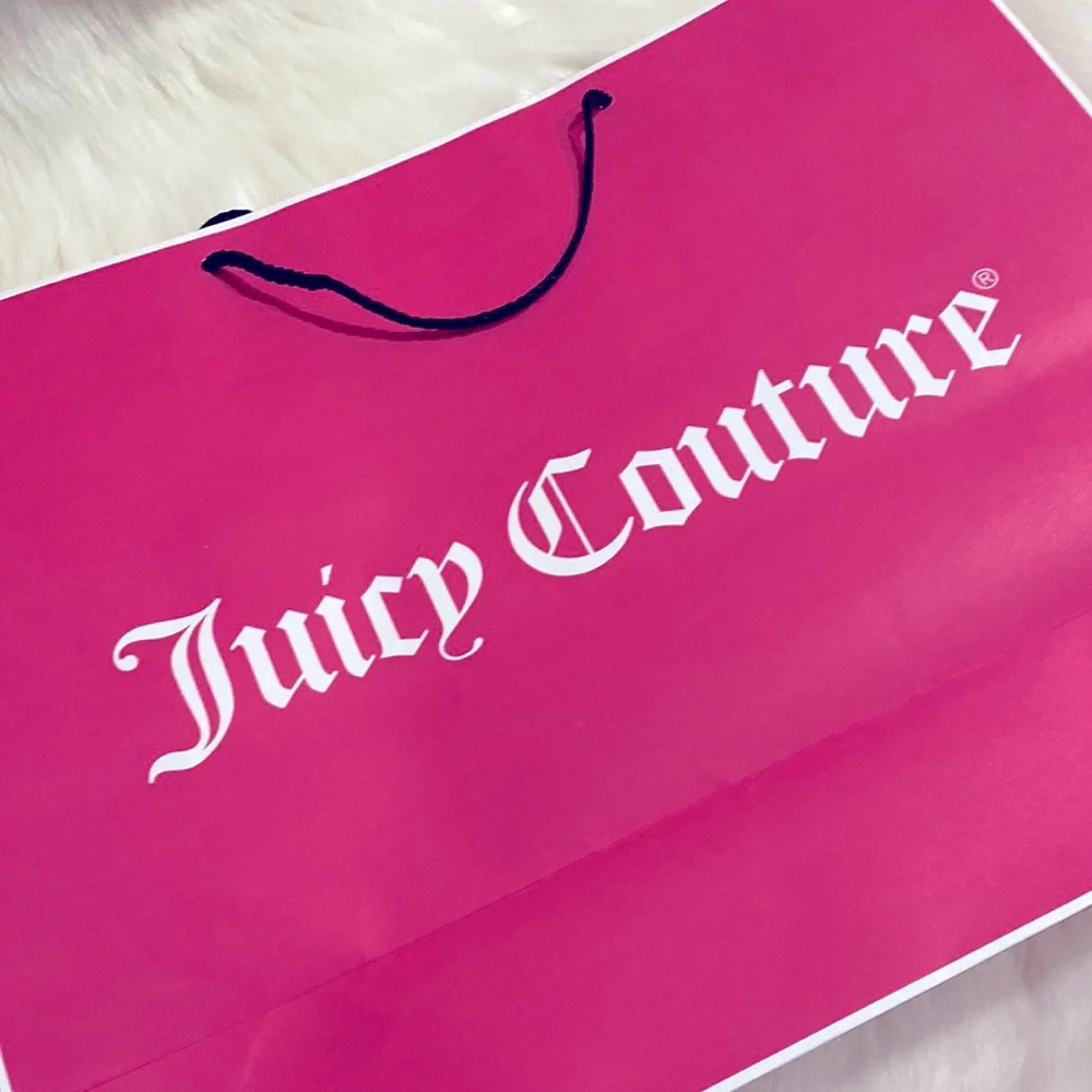 Juicy Couture Retail Store Goft Shopping Tote Bag NWT Excellent Condition